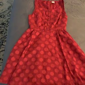 Disney x Lauren Conrad Red Minnie Mouse Dress